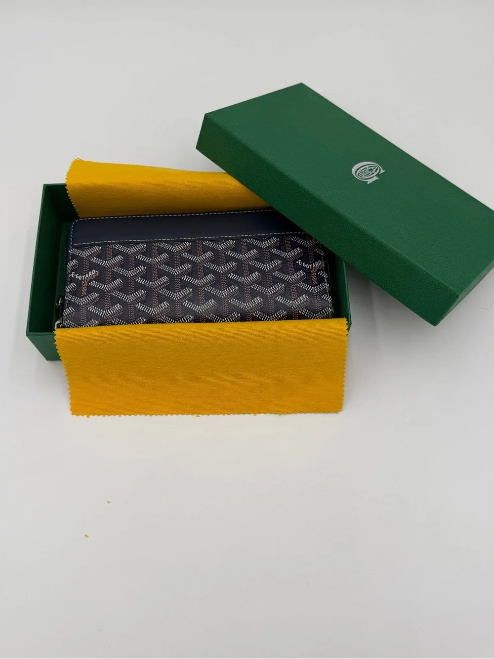 Goyard Matignon GM Zip Around Wallet - Like New